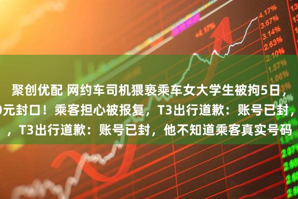 聚创优配 网约车司机猥亵乘车女大学生被拘5日，当事人：平台想用3000元封口！乘客担心被报复，T3出行道歉：账号已封，他不知道乘客真实号码