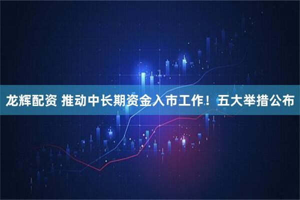 龙辉配资 推动中长期资金入市工作！五大举措公布